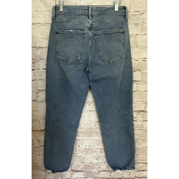 AGOLDE Kye Mid-Rise Straight Crop Jean Size 26 (29x26) - Picture 5 of 7